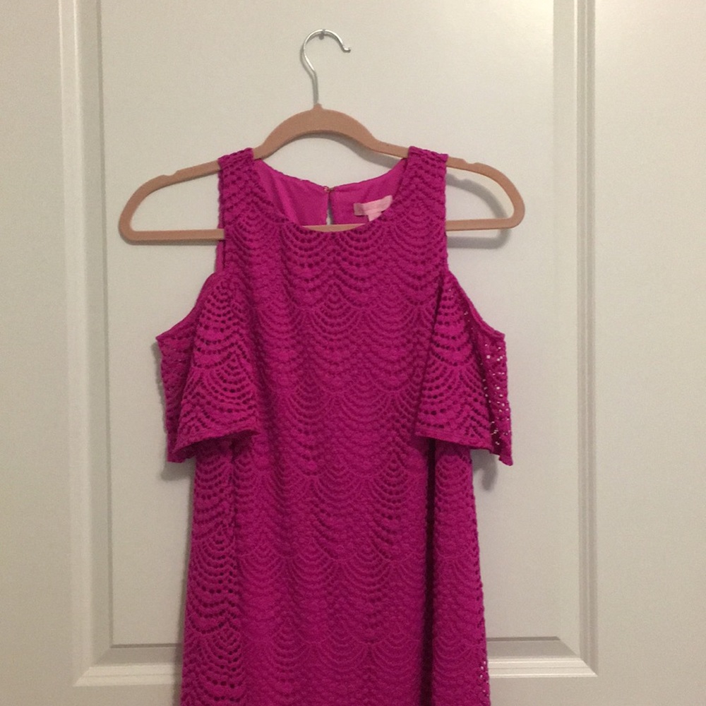 Lilly Pulitzer Somerset Open Shoulder Swing Dress